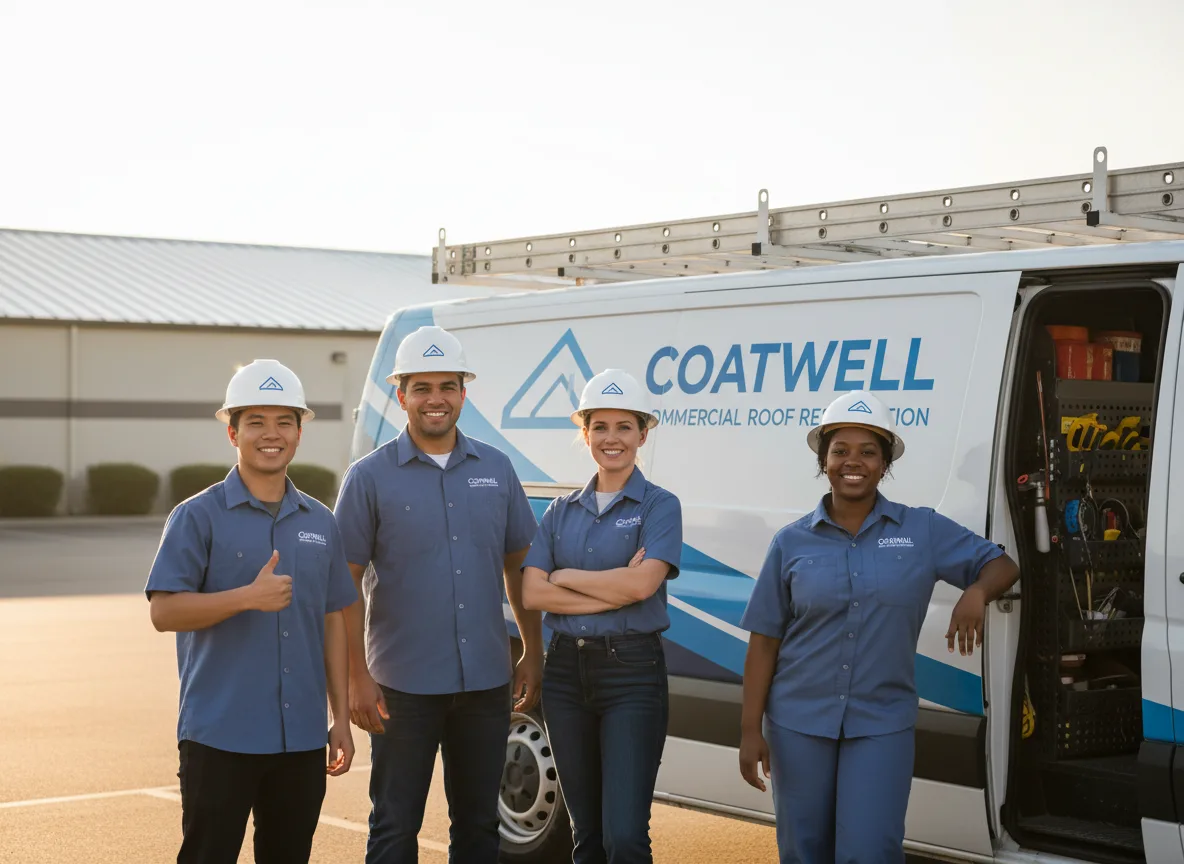 Commercial roof coating company in North Zulch, TX